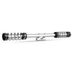 AllExtreme EXBCLG1 Stainless Steel Single Rod Leg Guard Heavy Duty Front Bike Safety Crash Bar Compatible for BS3 and BS4 Model Royal Enfield Bullet 350cc and 500cc