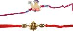 Kavim Kids Rakhi (Chota Bheem and Ganesh Ji Rakhi)