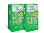 Moods Silver 1500 Dots Condom - 12 Count (Pack of 2)