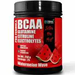 Primal Health Science BCAA with Citruline, Glutamine, Electrolytes | Pro Formula Powerful Intra Workout | Muscle Recovery & Energy | Keto Friendly | Caffeine Free (Watermelon Wave)- 250gm