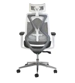 MISURAA Xenon High Back White Ergonomic Imported Chair for Office & Home