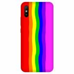 Voleano back cover for Redmi 9A, Rainbow, Colors, printed, designer, printed, slim, hard, mobile back case and cover 