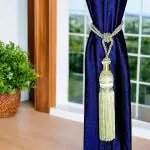 Amit Creations Curtain Tieback Tassels | Decorative Tieback Curtain Tassel | Curtain Tie Rope for Home & Office Decoration | Pack of 2 Pieces | Windows Curtain Accessories.