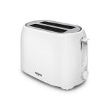 Wipro Vesta Bread Toaster BT101 750 Watts Auto Pop up with Removable Crumb Tray, 7 Browning Levels (White), Standard