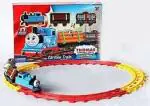 Cuberspeed Battery Operated11 Pcs Thomas Train Battery Operated Train Toys Track Set Best Gift Idea Toy for Babys Kids Boys Girls, Thomas Cartoon Combination (Multi Color)