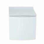 PARRYWARE HELIX Range Rimless Wall Mount WATER CLOSET / TOILET BOWL (White) | 325x490x350 mm, UF Slim Seat Cover | Western Toilet/Water Closet(EWC) For Bathroom | C889546