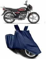 Bykorrzon Blue Polyester Full Body Bike Cover for Hero Splendor Plus