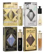 MANASIK Ameer Al Oud White Oud,Ameer Oud Original,Ameer Oud Khususi,Arabian Nights Aqd Floral Attar (Pack Of 4)