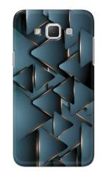 Tweakymod Printed Grey Triangles Back Cover for SAMSUNG GRAND MAX