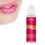 Urbaano Herbal Roll On Lip Oil Serum 100% Natural Oils For Chapped, Dry & Smoked Lips - 10ml