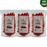 Farmbean Dried Cherry 600Gms|Dried Cherries | Dehydrated Cherry| Dried Berries| Plant Based Protein | Rich in Vitamins & Minerals | 100% Natural & No Artificial Colors, Gluten Free, No Preservatives | Tasty & Healthy Berries