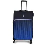 it luggage The Lite-Blue-Large-79 cm Expandable Soft case 8 Wheel Trolley Bag Luggage Trolley Large Suitcase with Wet Pouch Check-in Luggage