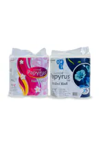 Papyrus Classic Toilet Roll Pack of 2 | Toilet Roll 2 Ply | Toilet Roll For Bathroom | Toilet Tissue Paper Roll | Toilet Paper Tissue Roll Family Pack 4-in-1 (8 Rolls) (450 Sheets Per Roll)