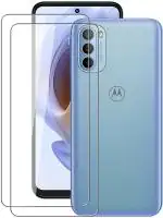 Fabekee Transparent Tempered Glass Screen Protector Guard For Motorola Moto G31