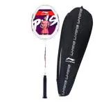 Li-Ning White, Pink Blue Graphite Pvs 902 Pv Sindhu Signature High Performance Strung Badminton Racquet - One Size