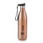 Trigal Triamt Rigga Golden Stainless Steel Double Wall Vacuum Bottle 750 ml