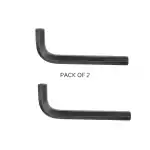 VTH 6mm Hex Allen Key-Short pattern|For Home and Industrial Use Allen Key Set (Pack of 2)
