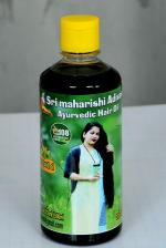 Sri Maharishi Adivasi Ayurvedic Products Unscented Long Hair Oil, 250 Ml