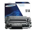 Ravechi Rch-51A Black Toner Cartridge For Hp Laserjet P3005, P3005N, P3005Dn, P3005X, P3005D, M3027, M3027X, M3035, M3035Xs Printer