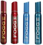 Fogg Imperial, Majestic, Monarch, Happiness Deodorant Spray, 120 Ml (Pack Of 4)