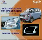 FALCON CAR HEAD LIGHT COVER CHROME FOR WAGONR 2019 ONWARDS