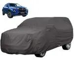 Auto Hub Car Cover Compatible with Maruti Fronx with Mirror Pocket, Water Resistant, Triple Stitched, Fronx Car Cover- Grey