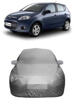 Xpress Cars Grey Taffeta Car Cover With Mirror Pockets For Fiat Palio Stile SDX 1.3
