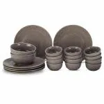 Bodhi House Handcrafted Stoneware Dinner Set Ceramic Set of 20 Pieces