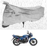 Aamaya Store Silver Two Wheeler Cover For Honda Cb Unicorn 150