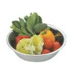 Vinod Stainless Steel Basin, Mixing Bowl, Diameter 30.50 cm, Capacity 3 Litre / No 15