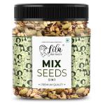 LILA DRY FRUITS 5 in1 Superseed Mix - Mixture of Chia, Pumpkin, Sunflower, Watermelon and Flax) 1000gms(1kgs)|Immunity combo for Weight Loss | Mix Seeds for Eating | Diet Snacks | Superfood