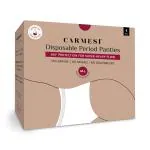 Carmesi Disposable Overnight Underwear for Women (M-L) | 360 degree Protection from Leakages | Suitable for Heavy Flow | Remarkably Soft & Absorbent | 4 Pcs