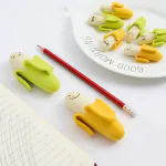 Triple Paper Creative Stationery Big Cute Banana Fruit Shape Eraser Funny 3D Puzzle Toy Eraser for Kids
