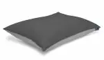 THE WOOD WHITE Microfiber Soft Pillows Set of 1. 18 x 28 Inches Hotel and Home Pillows for Sleeping. Grey & Silver
