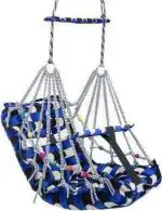 NAVRANGI Folding and Washable Multicolor Hammock Swing 35 x 103 x 35 cm