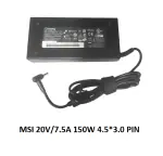 SOLUTIONS-365 LAPTOP ADAPTER CHARGER FOR MSI 20V/7.5A 150W 4.5*3.0