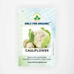 Only For Organic Cauliflower Seeds (50 Nos)