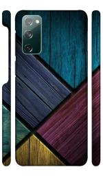 YAPZONE Amazing Colorful Wooden Slide | Designer Printed Hard Back Cover for Samsung Galaxy S20FE / S20FE 5G Premium & Attractive Case for Your Smartphone
