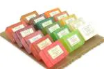 SWATI KHADI Natural Handmade Soaps, (Pack Of 16)
