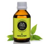 Earth N Pure Tea Tree Essential Oil 100% Undiluted, Natural & Therapeutic Grade - Aromatherapy, Relaxation, Skin Therapy, DIY, Acne, Lice (100 Ml)