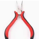 GROWTH Micro Ring Beads Hair Extension Pliers Loop Hook Curved Nose Tool Kit for I tip