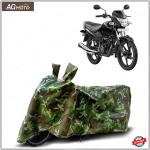 AG MOTO TVS Sport bike cover Water Resistant Dust Proof Protection in All Weather Green Jungle