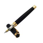 Auteur 54688 Silver Metal Black Ink Fountain Ink Pen