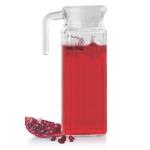 Cello Clear Glass Enjoy Jug with Lid 24.3 x 7.5 x 23.4 cm - 1000 ml