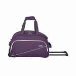 Safari Pep 55 Rdfl Purple Trolley Duffel Bag Duffel With Wheels (Strolley)