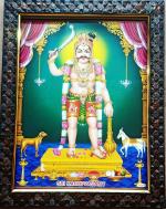 Framtastic Karuppasamy Rectangular Photo Frame Brown, 10 x 13 inch