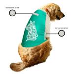 Ruse Aqua Green Cotton Pet Black Labs Matter Round Neck Sleeveless Vest Tank T-Shirt For Dogs - Xxs (Labs)
