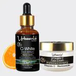 Urbaano Herbal Skin Illuminating Combo of 10% Vitamin C Face Serum & Vitamin C Face Cream with Niacinamide (30ml+50gm)