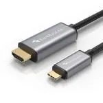BlueRigger USB C 3.1 to HDMI 4K at 60hz Adapter Cable - 1.8 m
