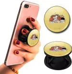 Eggshell Silicone and Glass Premium Water Drop Glass Effect Mobile Holder for All Smartphones And Tablets